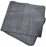 VINTAGE GRAY WOOL BLANKET
